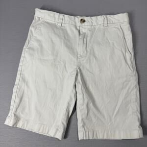 Vineyard Vines Boys Stretch Breaker Shorts Size 12 Khaki Classic Uniform